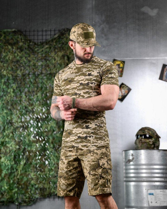 Летний тактический костюм NAUTILUS 4в1  пиксель ДЛ6998 Одесса - изображение 3