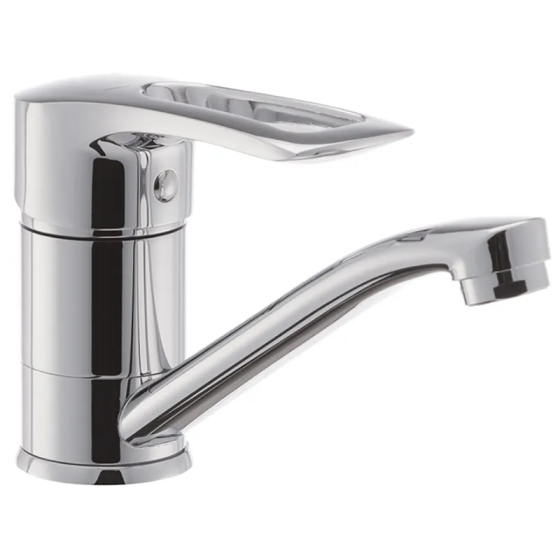 Змішувач для умивальника G-Ferro Hansberg 555, 15 см (GF0009) - надійний сантехнічний прилад Харків