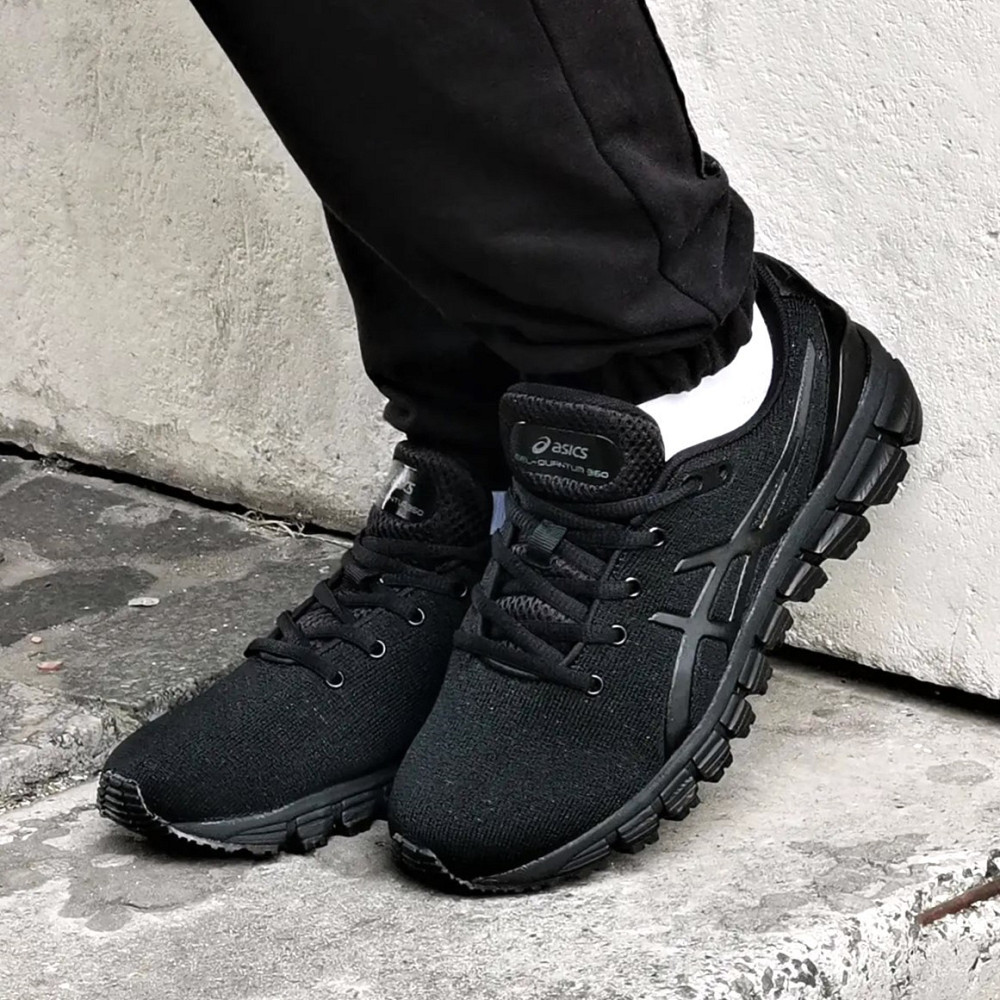 Кросівки Asics GEL Чорні Чоловічі Асикс Гель (розміри: 41,42,43,44,45,46) Відео Огляд Дніпро - фото 10