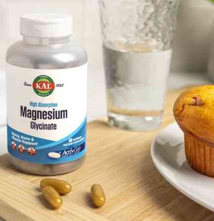 Магній гліцинат KAL Magnesium Glycinate 90 капс Київ