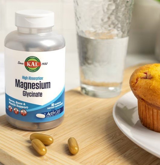 Магній гліцинат KAL Magnesium Glycinate 90 капс Київ - фото 5