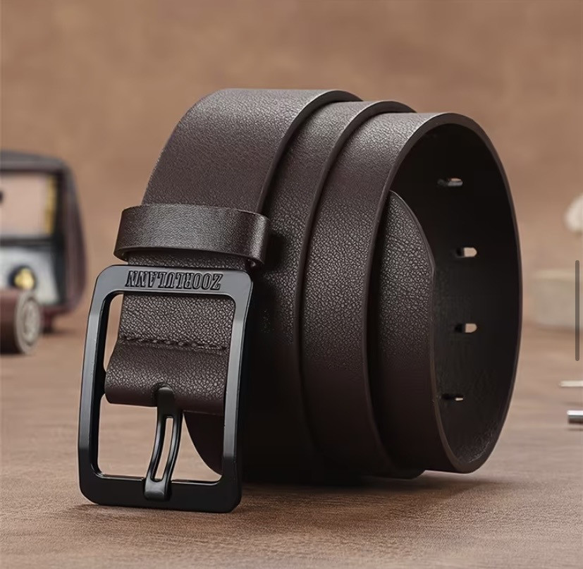 Подарунковий набір для чоловіків 6 в 1 наручний годинник окуляри конверт ремінь гаманець брелок коричневий Київ - фото 5