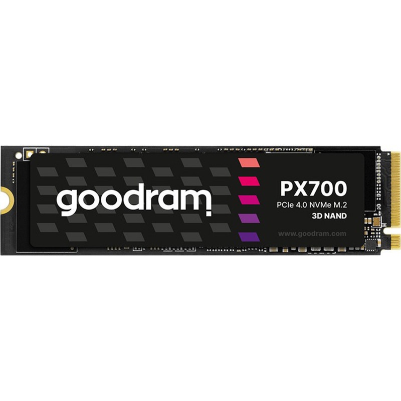 Накопичувач SSD 4TB Goodram PX700 M.2 2280 PCIe 4.0 x4 NVMe 3D NAND (SSDPR-PX700-04T-80) ( 14248 ) Харьков - изображение 2
