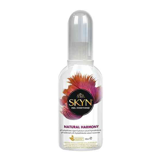 Преміальний лубрикант на водній основі SKYN Natural Harmony 80 мл, гіалуронова кислота Sex Aura Київ