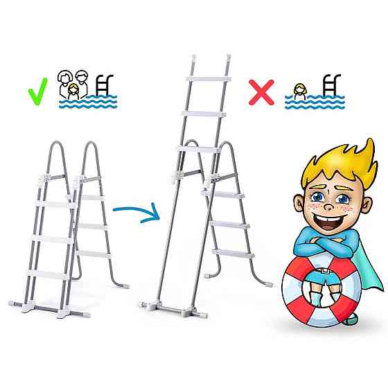 Басейн каркасний прямокутний 21в1 INTEX 26792, 488 x 244 x 107 см + машина для створення бульбашок Київ