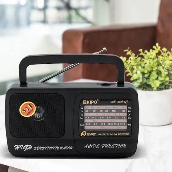 Радіоприймач Kipo KB-409AC від мережі або батарейок UM-1 1,5 В, 1 динамік, FM, SW1, SW2, AM, TV Одеса - фото 7