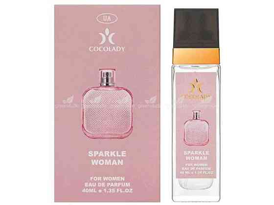 Парфумована вода для жінок 40мл SPARKLE WOMAN ароматLACOSTE L 12.12 POUR ELLE SPARKLE ТМ COCOLADY Київ
