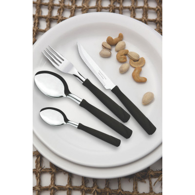 Набор столовых приборов Tramontina New Kolor 25 предметів в лотку Чорний (23198/075) Винница - изображение 3
