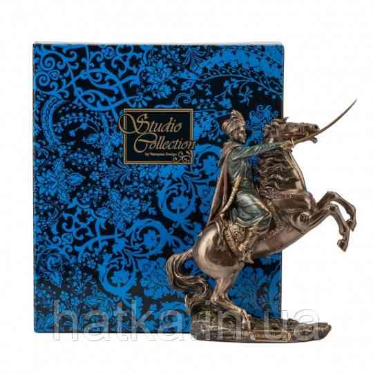 Статуетка Veronese "Гетьман" 22 * 20 см (02440A4) полістоун із бронзовим покриттям Київ