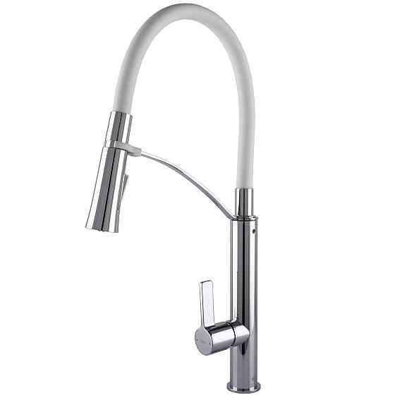 Змішувач для кухні TOPAZ SARDINIA TS 8817-H23-W-S Київ