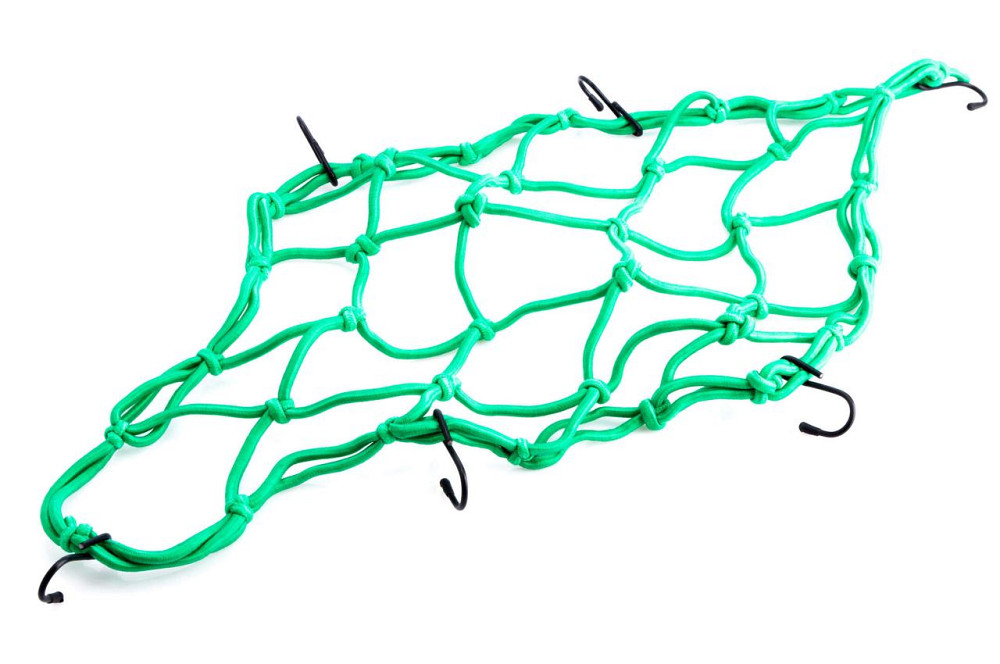 Сітка багажника (павук) (зелена) Мукачево - фото 1