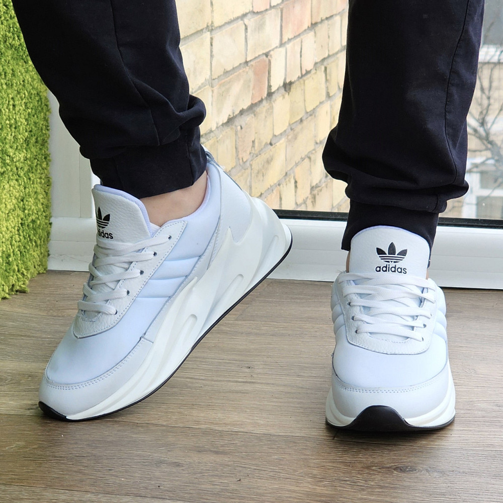 Кроссовки Adidas $harks Женские Адидас Белые Акулы (размеры: 36,37,39) Днепр - изображение 8