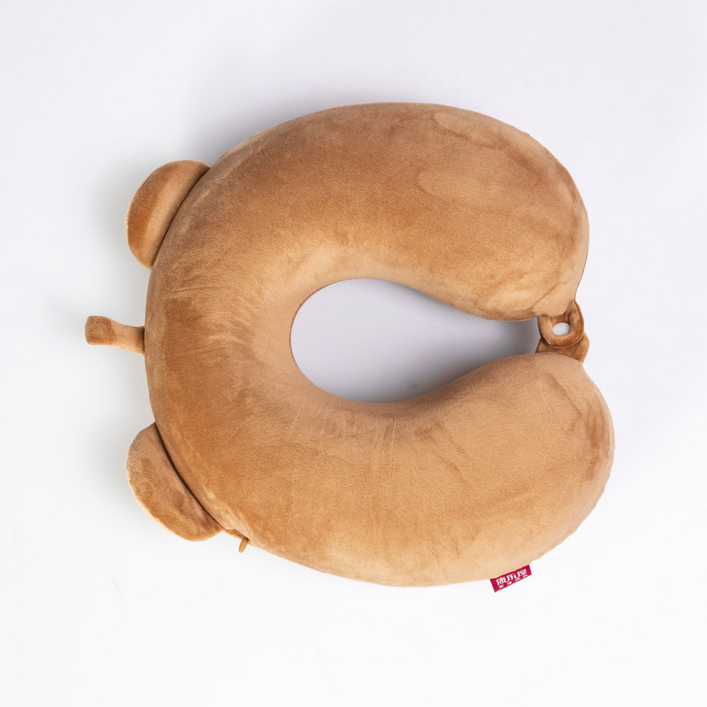Подушка для шиї Cookie Bear U-подібна, коричневий HP-56-1BR Коломия - фото 4