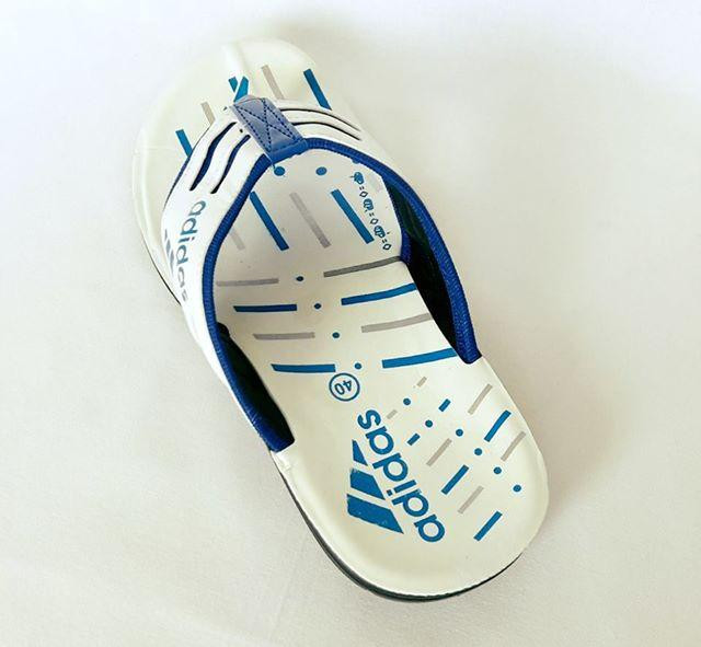 Чоловічі Шльопанці Тапочки Adidas Сланці В'єтнамки Білі (розміри: 40,41,42,43,44) Дніпро - фото 5