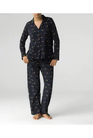 Женская пижама (длинные штаны, длинный рукав) 100% Хлопок Atlantic NLP-484 Киев