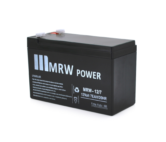 Аккумуляторная батарея Mervesan MRW-12/7L 12 V 7Ah ( 150 x 65 x 95 (100) ), 1.65 kg BLACK, Q8/672 Полтава