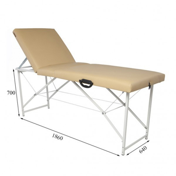 Массажный стол-кушетка Трио Премиум Бежевая Киев - изображение 1
