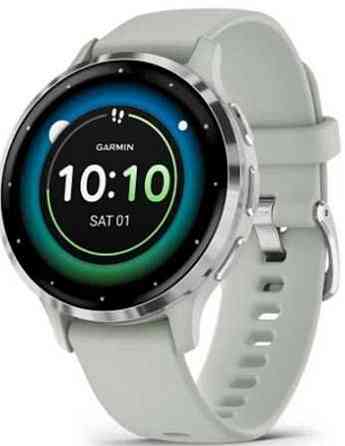 СМАРТ -Часы: Garmin Venu 3S Silver S Steel Bezel w. Sage Gray Case. Харьков