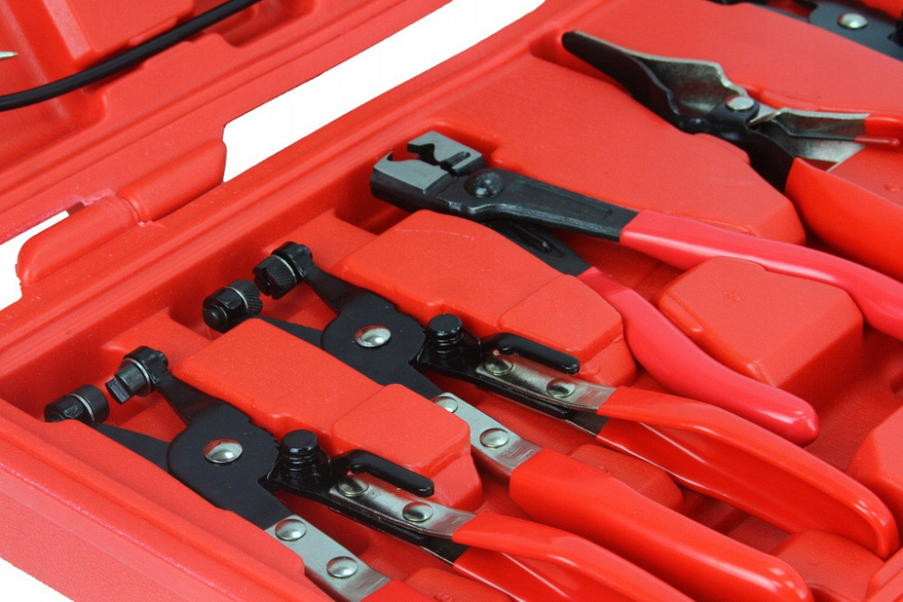 Универсальный Набор клещей для снятия хомутов 9 штук в кейсе Mar-Pol (M49545) Нововолынск - изображение 3