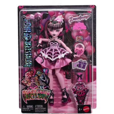 Кукла Monster High Страх какой сладкий день рождения Дракулора (JBG74) Винница - изображение 3
