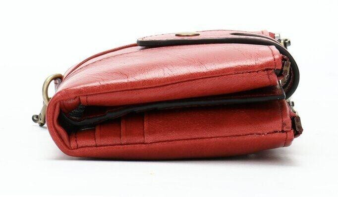 Кошелек универсальный Vintage 14680 Красный Киев - изображение 8