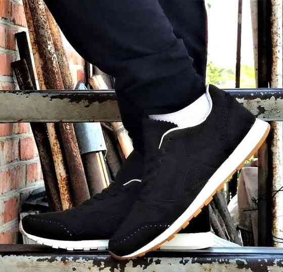 Мужские Кроссовки Reebok Classic Коричневые Рибок Нубук (размеры: 41,42,43,44,45) Днепр