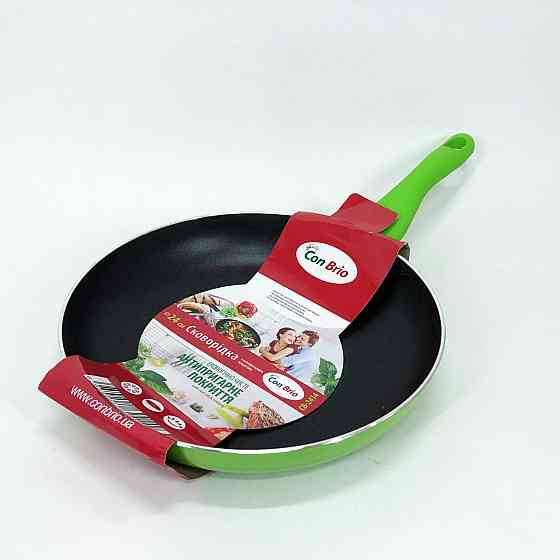 Зручна сковорода для дому Con, Сковорода з алюмінієвим шаром, Сковорода фірмова надовго MG-40 Івано-Франківськ