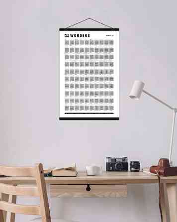 Скретч постер 100 справ Wonders Вінниця