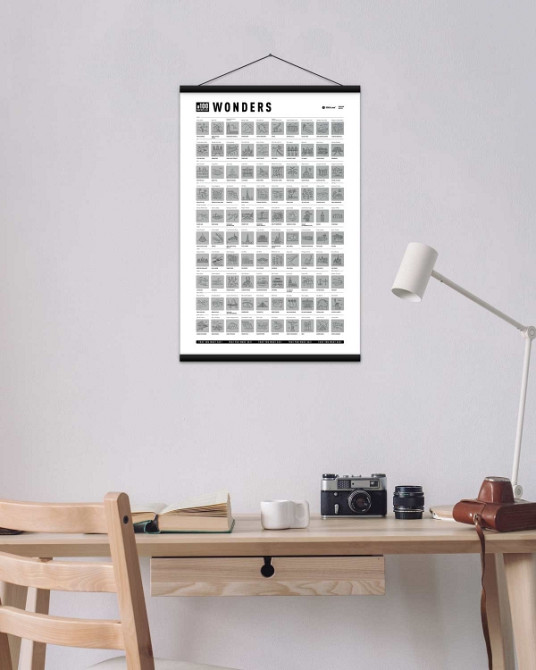 Скретч постер 100 справ Wonders Вінниця - фото 1