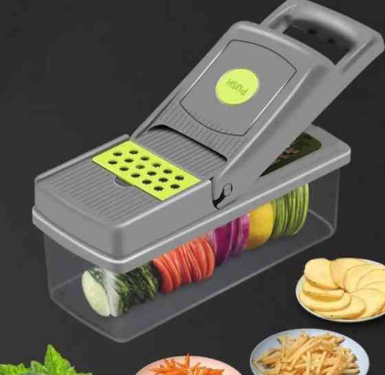 ОВОЩЕРІЗКА БАГАТОФУНКЦІОНАЛЬНА 15 В 1 КАТАНА (ШТ) 3354 ABA-OPT Одеса