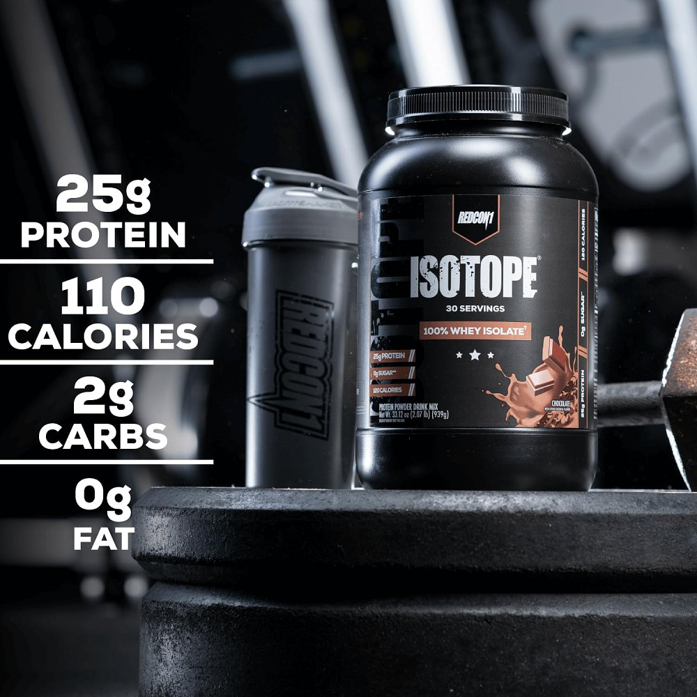 Протеин Redcon1 Isotope 100% Whey Isolate Protein 2251 г, Peanut Butter Chocolate Луцк - изображение 3