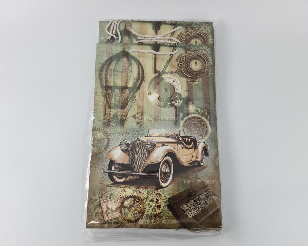 Пакет бумажный гигант вертиркальный (30х42х12)(артGV-066) (12 шт) Харьков - изображение 5