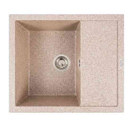 VALESO Кухонна гранітна мийка 5850 REYNA VALESO карамель Коломия