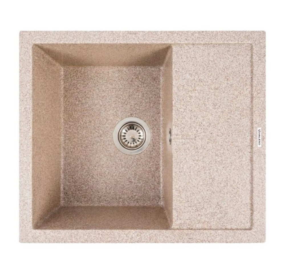 VALESO Кухонна гранітна мийка 5850 REYNA VALESO карамель Коломия - фото 3