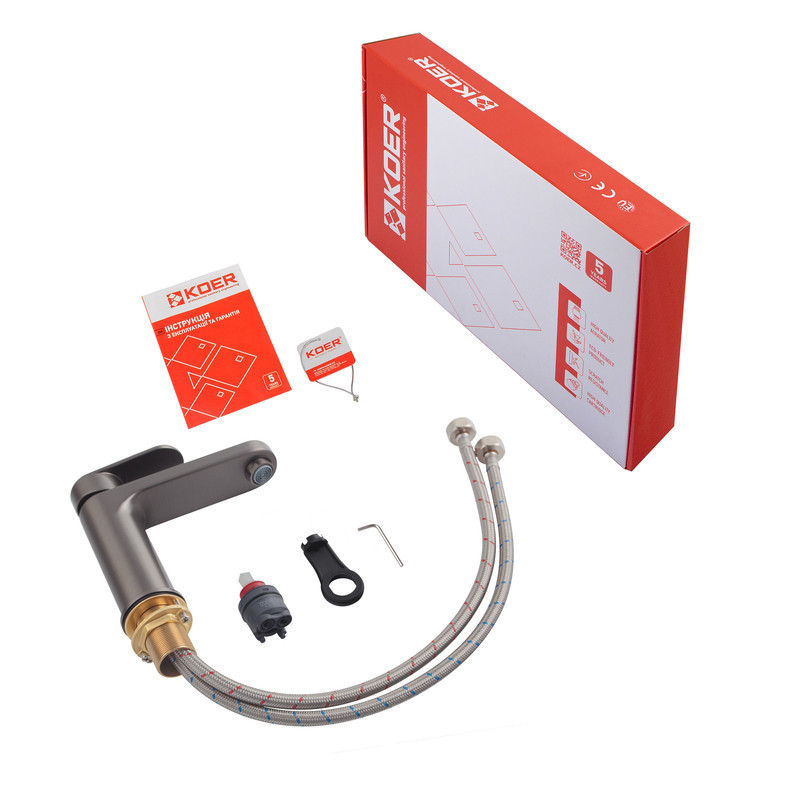 Змішувач для умивальника Koer KB-10030-07   ( KR5426 ) 30780 Харьков - изображение 2