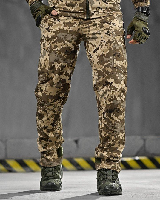 Стрейчевые тактические штаны Cambodia пиксель  НП5182 Одесса - изображение 1