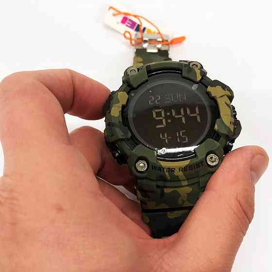 Годинники спортивні SKMEI 1968CMGN, Оригінальний чоловічий годинник, Наручний годинник LC-281 для військових Київ