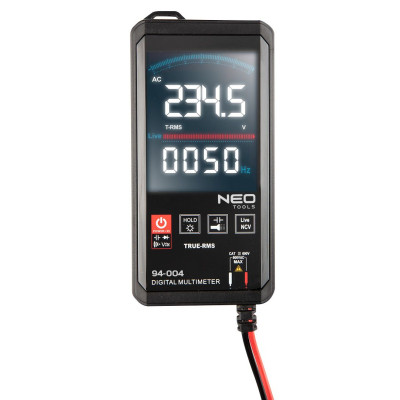 Цифровой мультиметр Neo Tools 0-600V, жидкокристаллический дисплей с подсветкой, сенсорный (94-004) Винница - изображение 10
