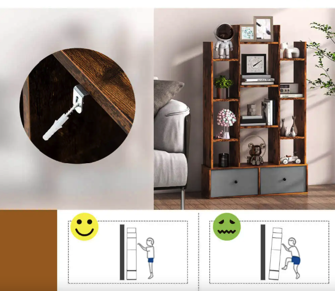 Стелаж Costway Drawer в стилі Loft Киев - изображение 7