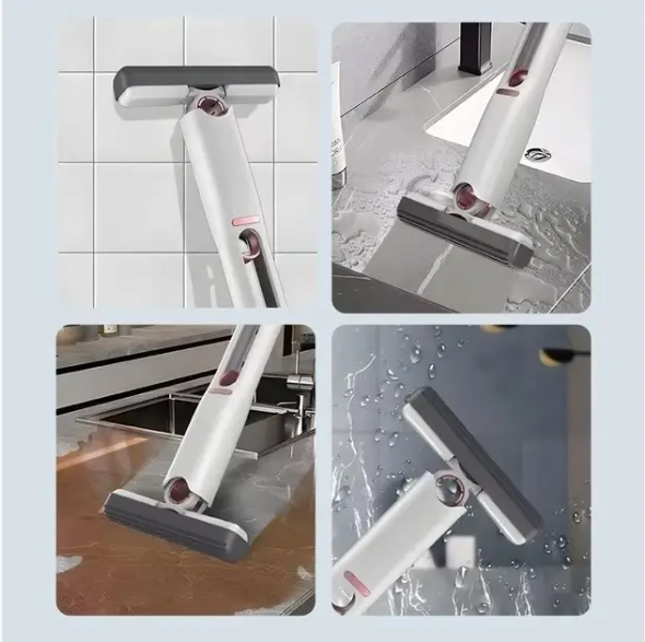 Портативная чуда мини швабра MINI MOP с автоотжимом мытья окон и уборки Одеса - фото 9