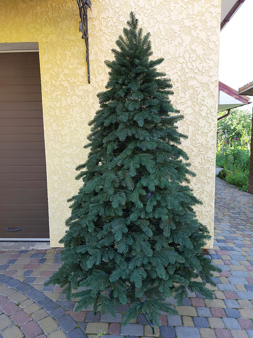Елка литая искусственная новогодняя «Ковалевская» зеленая 1.5 / 1.8 / 2.1 / 2.3 / 2.5 / 3 м 3 Киев - изображение 1