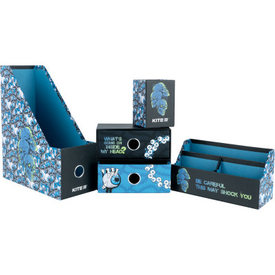 Настольный набор Kite 4 предмета, картон (K22-357-01) Винница - изображение 3