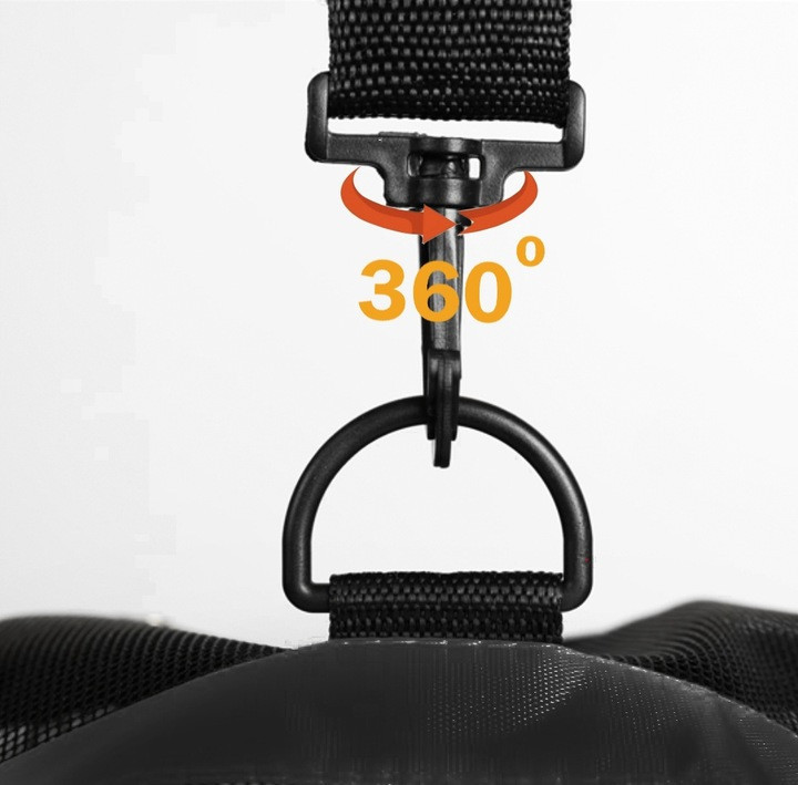 Транспортер сумка с ремешком для домашних животных до 8 кг Purlov (20940) Black Нововолынск - изображение 5