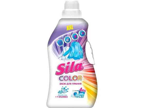 Гель для стирки 4л Color ТМ SILA Киев