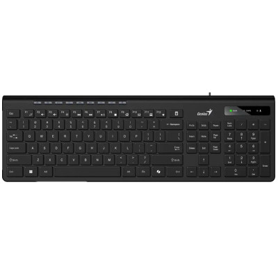 Клавиатура Genius SlimStar 230II USB UA Black (31310048406) Винница - изображение 1