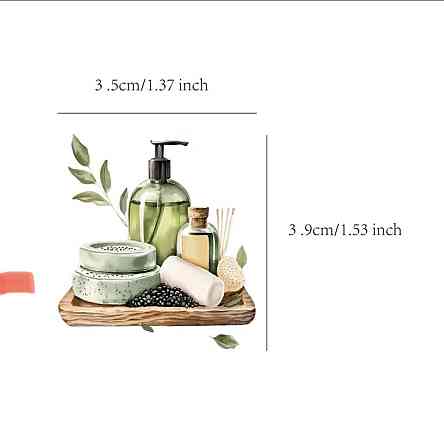 Набір декоративних стікерів «Турбота про себе та здоровий спосіб життя» Київ