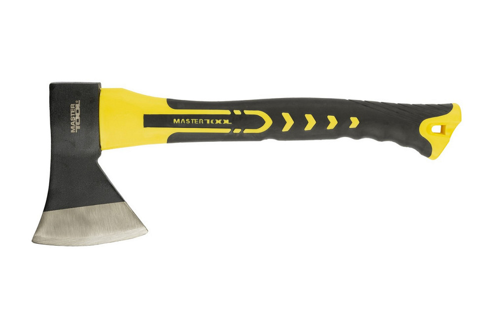 Топор MASTERTOOL 600 г HRC 50 рукоятка фибергласовая 390 мм 05-0201 Ровно - изображение 8