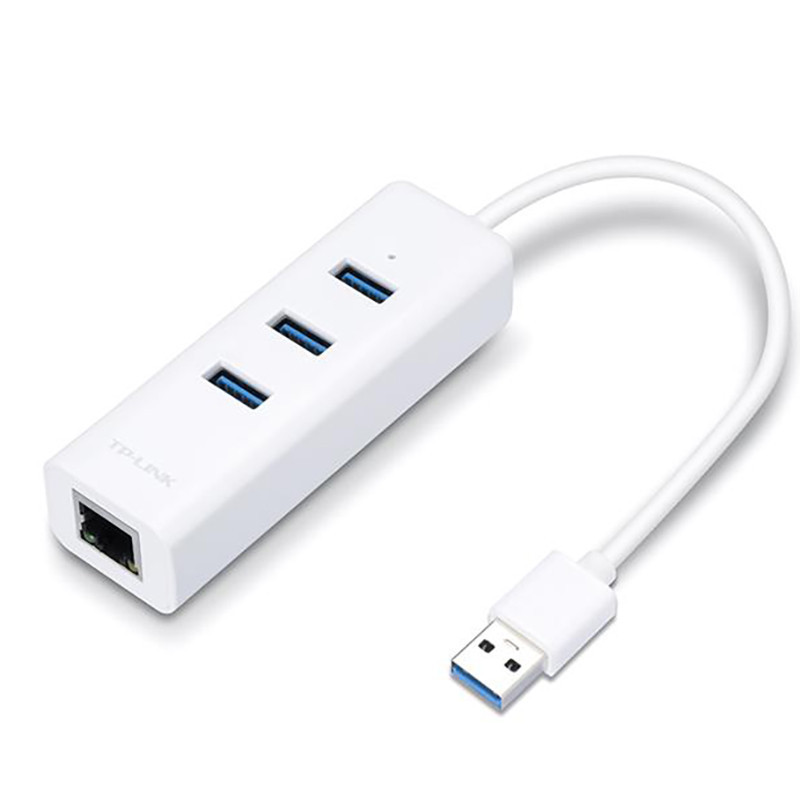 Адаптер TP-Link UE330 (USB 3.0, 10/100/1000Mbps, 3xUSB 3.0 HUB) USB Харьков - изображение 1