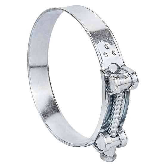 Хомут силовой оцинкованный 24мм Ø113-121мм (КРАТНО 5шт) SIGMA (2509291) Киев