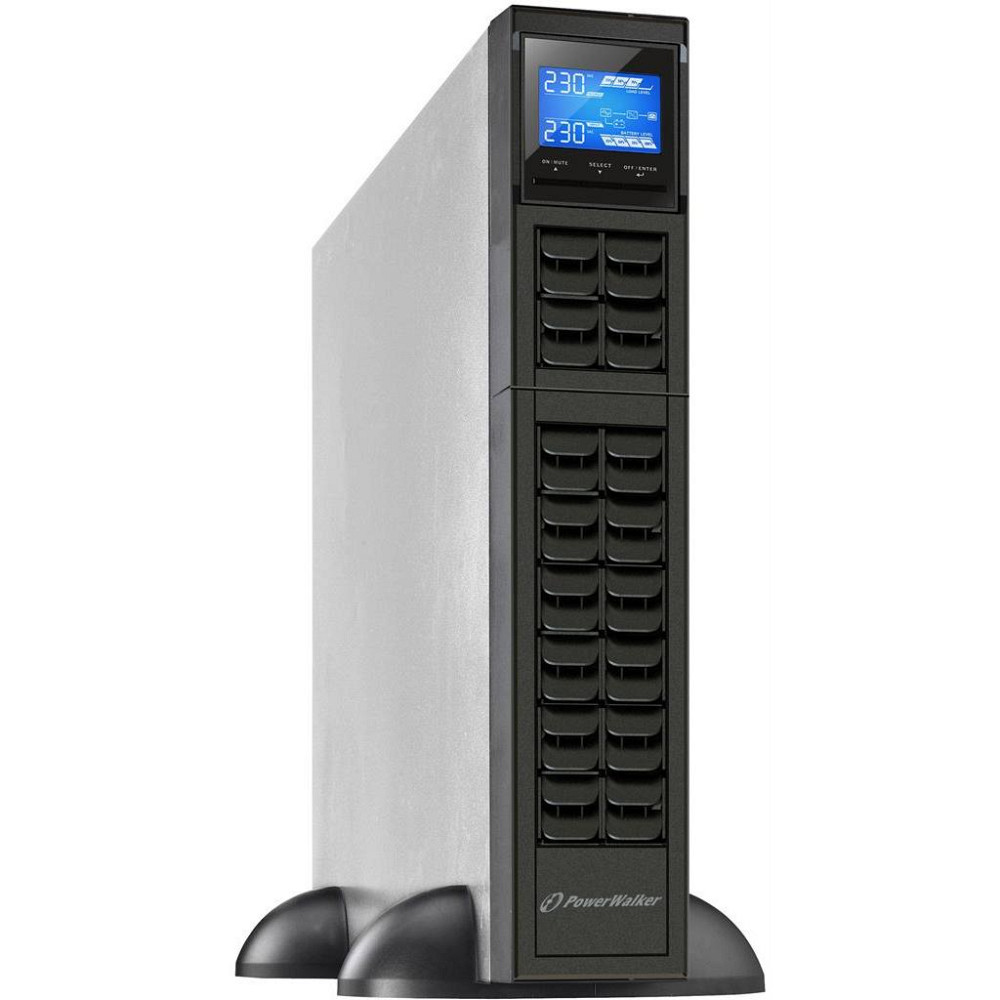 Источник бесперебойного питания PowerWalker VFI 2000 CRM LCD Rack/Tower (10122001) Винница - изображение 3